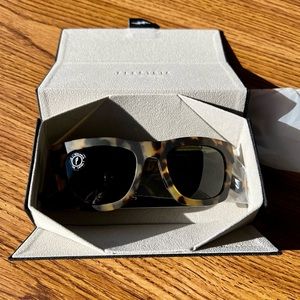 Brand New Electric “Crasher” Matte Tortoiseshell Polarized Sunglasses